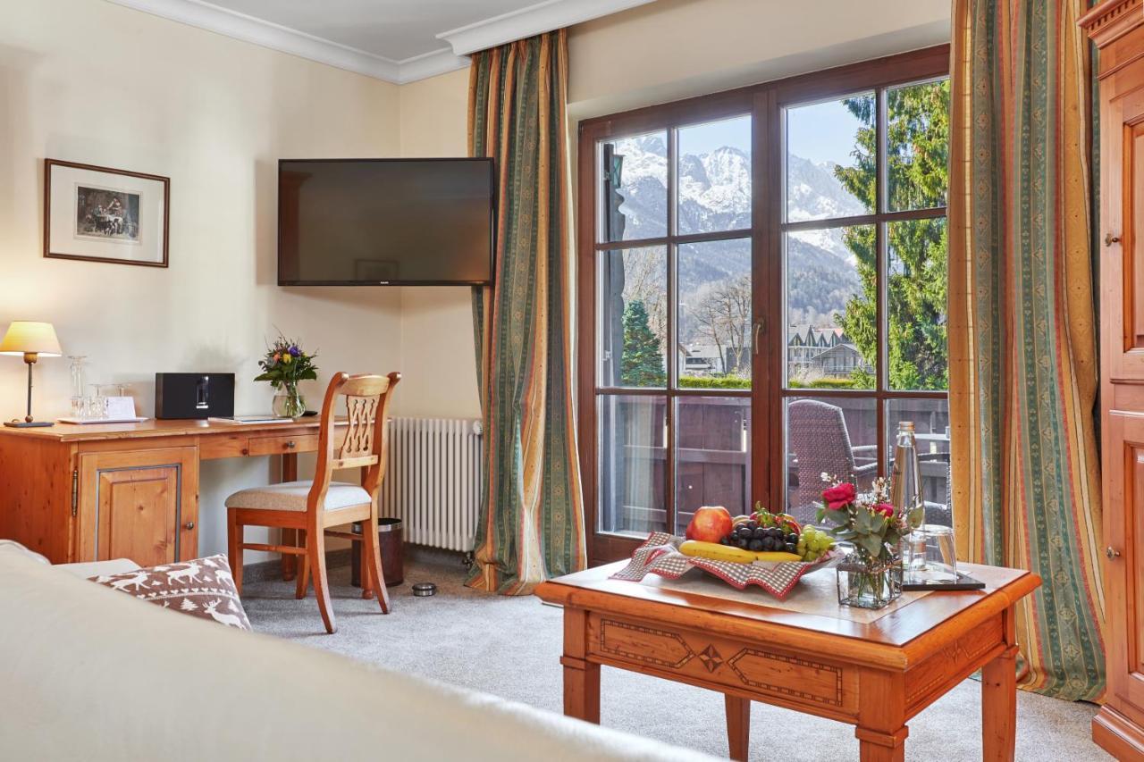 Hotel Zugspitze Гармиш-Партенкирхен Экстерьер фото