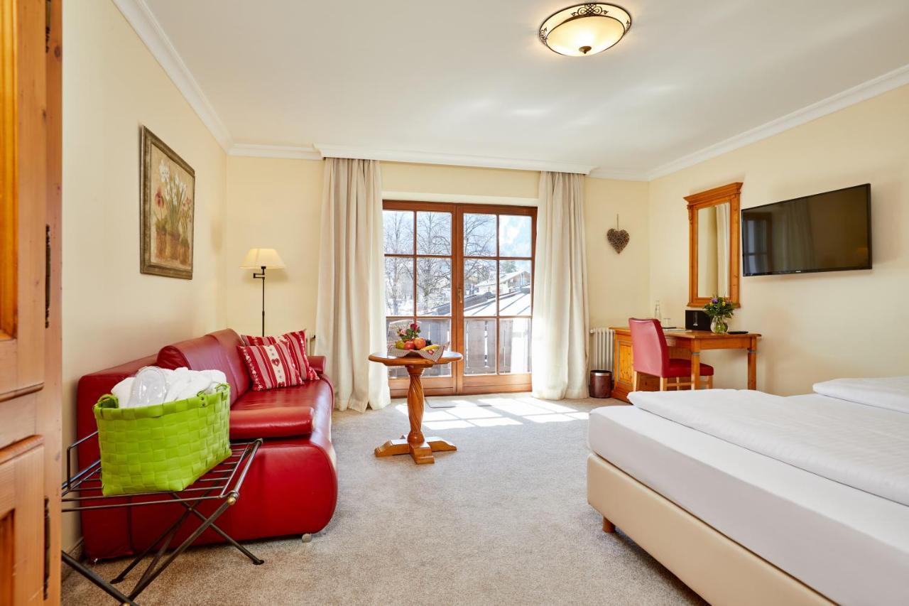 Hotel Zugspitze Гармиш-Партенкирхен Экстерьер фото