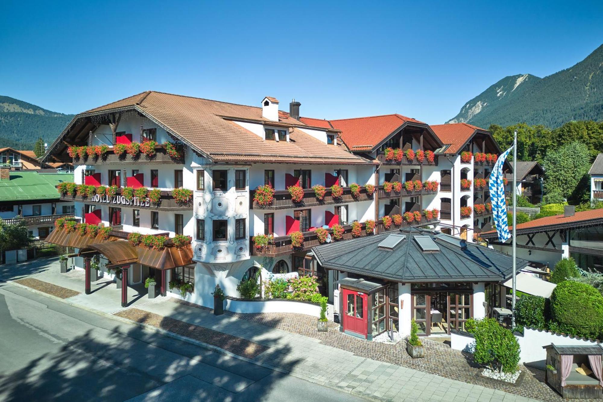 Hotel Zugspitze Гармиш-Партенкирхен Экстерьер фото